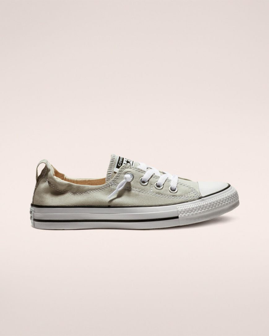 Slip On Converse Chuck Taylor All Star Shoreline Feminino Cinzentas | PT B09P1T5